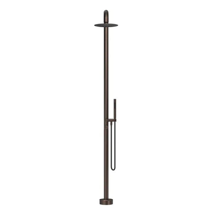 Mica Soft Square Outdoor Shower lifestyle