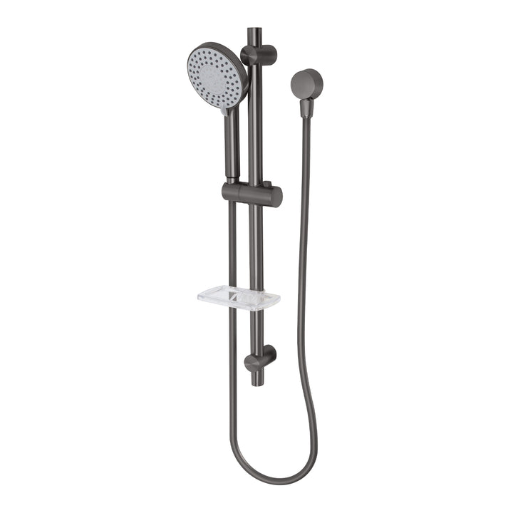Vivid Rail Shower - Brushed Carbon