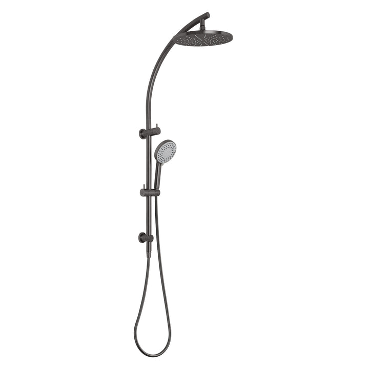 Vivid Twin Shower - Brushed Carbon