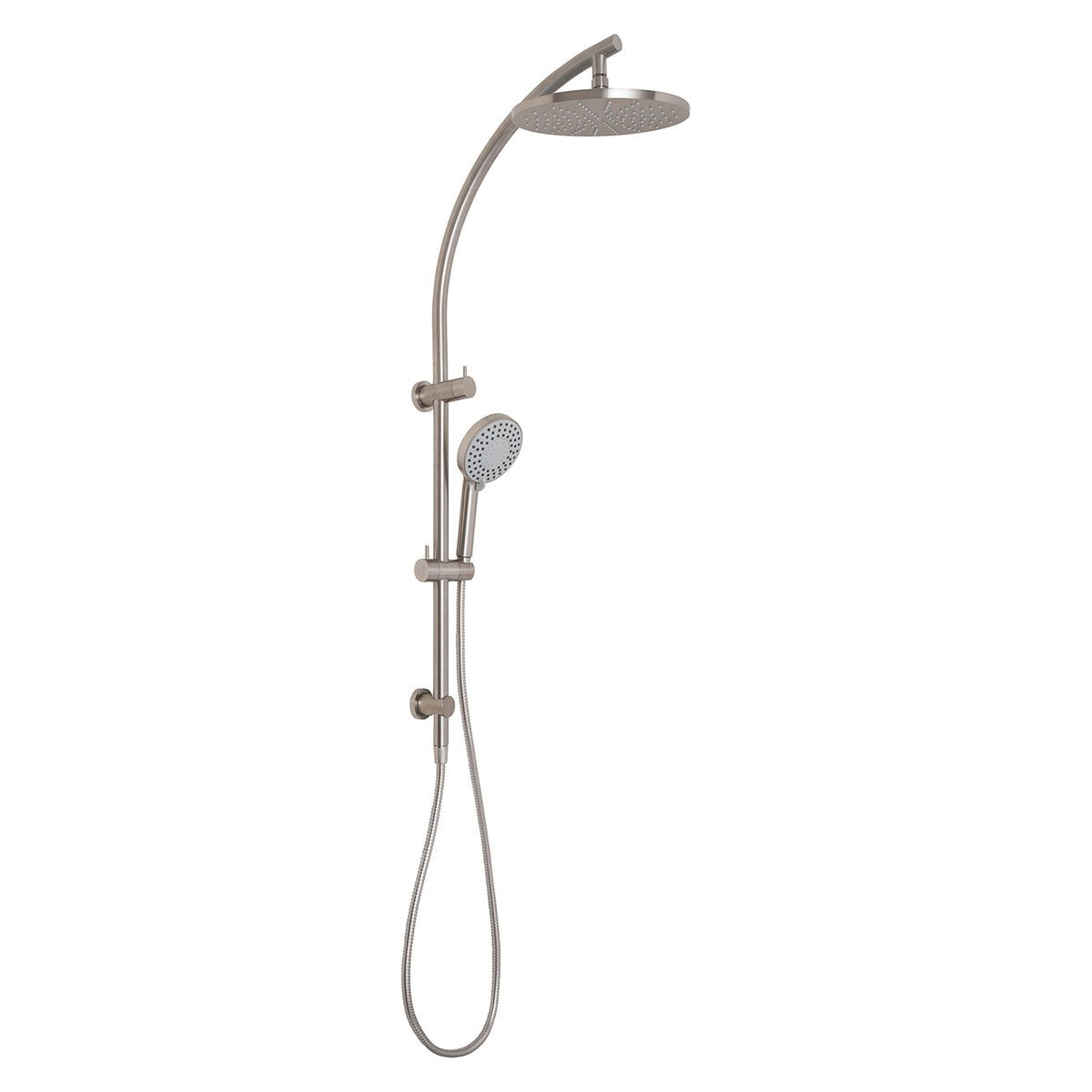 Vivid Twin Shower - Brushed Nickel