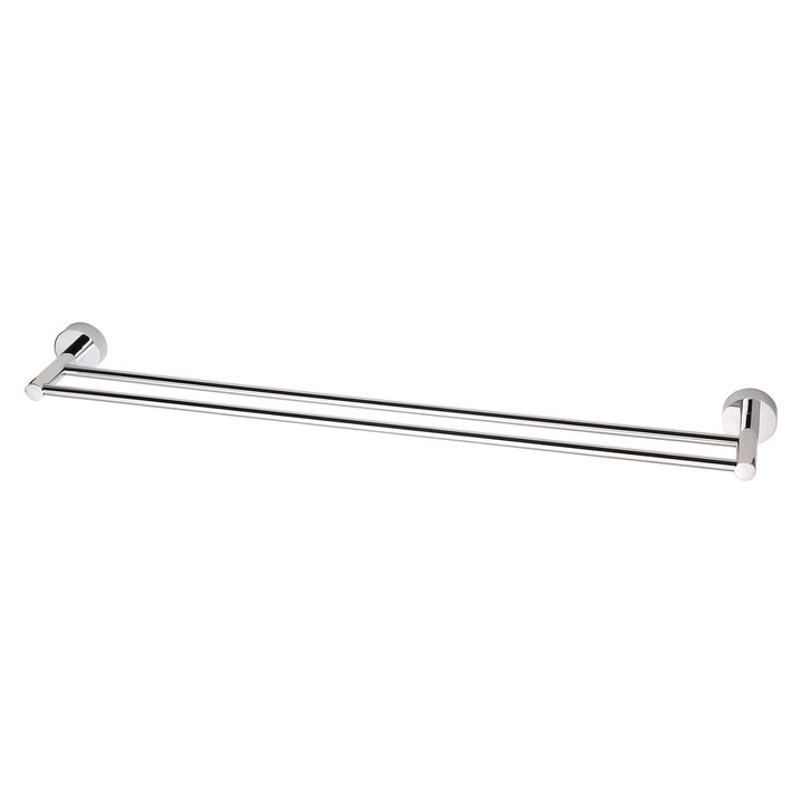 Vivid Double Towel Rail 760mm - Chrome