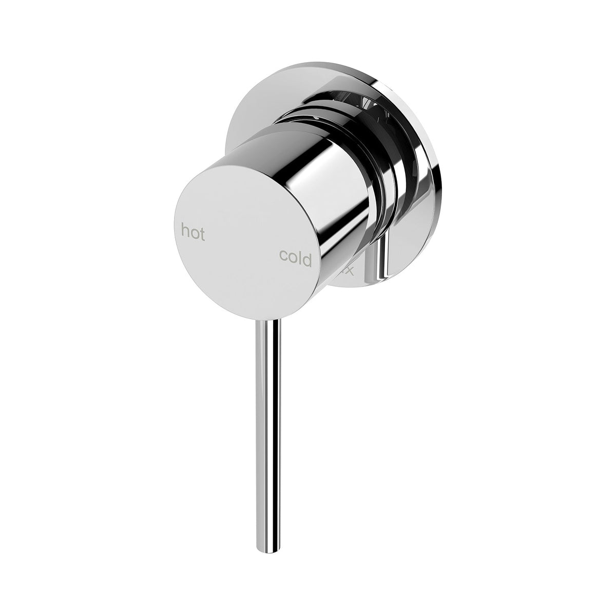 Vivid Slmline Shower/Wall Mixer 60mm Complete Kit - Chrome