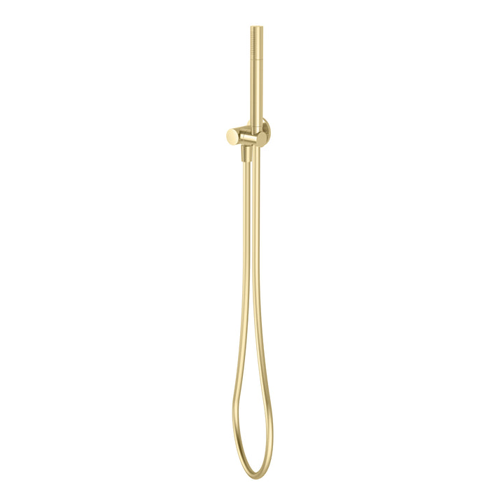 Vivid Slimline Microphone Hand Shower - Brushed Gold