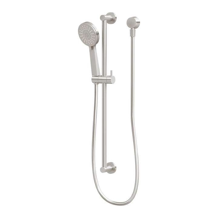 Vivid Slimline Rail Shower - Brushed Nickel