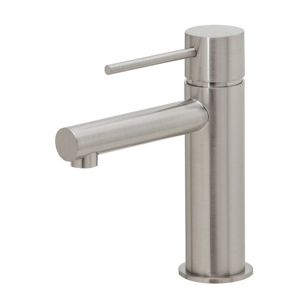 Vivid Slimline Basin Mixer - Brushed Nickel