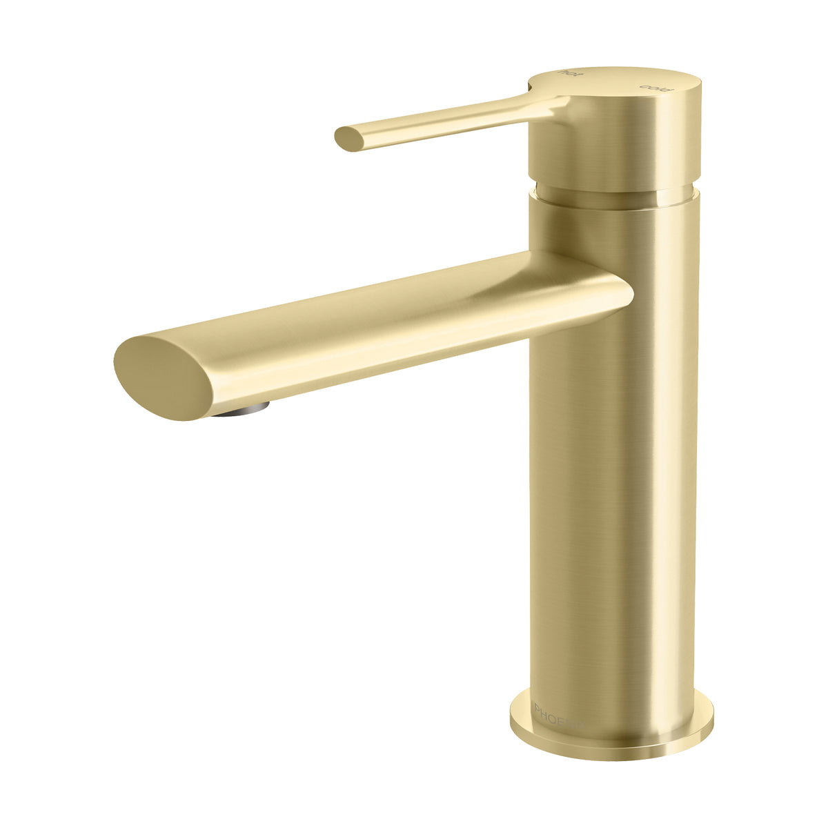 Vivid Slimline Oval Basin Mixer - Lead Free - Brushed Gold