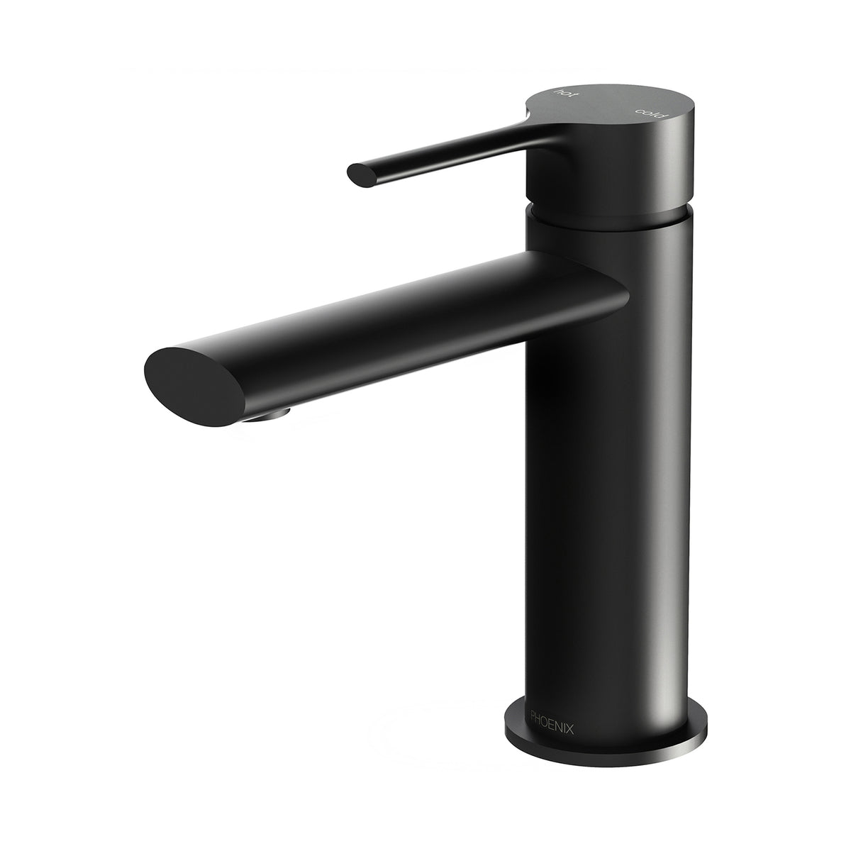 Vivid Slimline Oval Basin Mixer - Lead Free - Matte Black