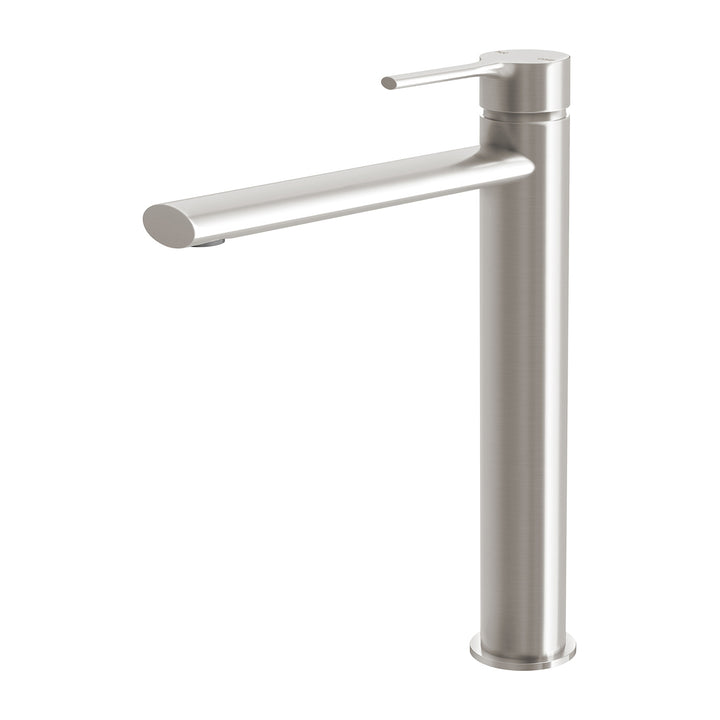 Vivid Slimline Oval Vessel Mixer - Lead Free - Brushed Nickel
