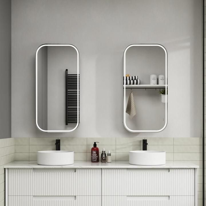 Vienna LED Shaving Cabinet - bathroom lifestyle (featured)