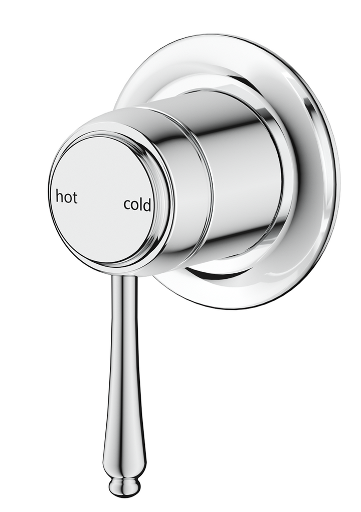 Mica Heritage Shower Mixer TRIM KIT ONLY - Chrome - view 3