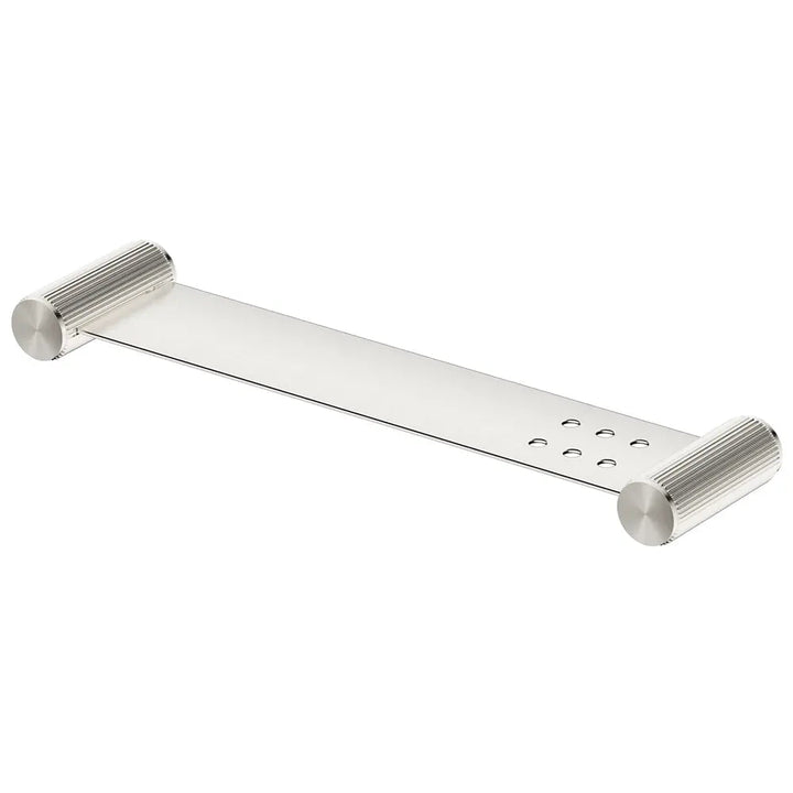 Mica Fluted Stainless Shelf - 400mm