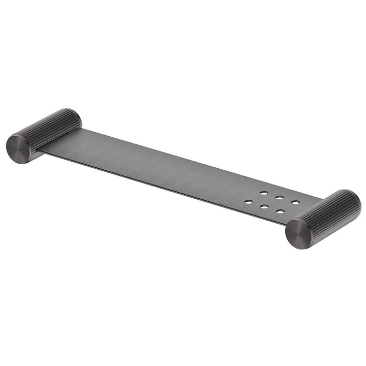 Mica Fluted Stainless Shelf - 400mm
