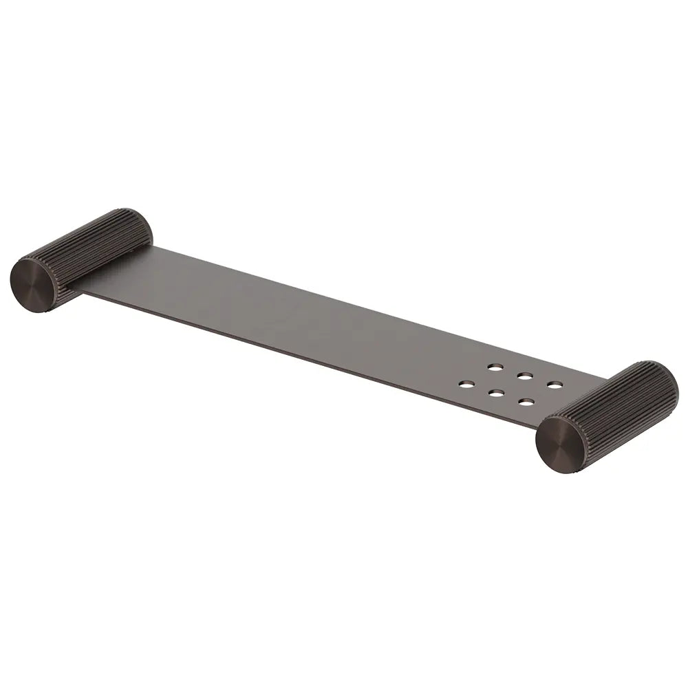 Mica Fluted Stainless Shelf - 400mm