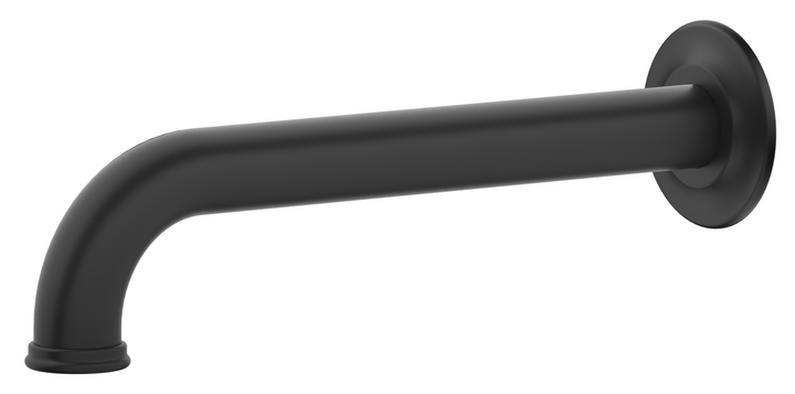 Mica Heritage Bath Spout - 160/220/250mm - Black