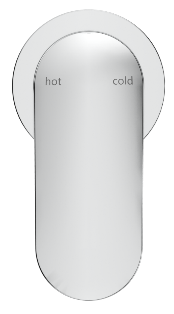 Bella Vista Lantra Shower Mixer – Round Plate – Trim Kit Only - Chrome
