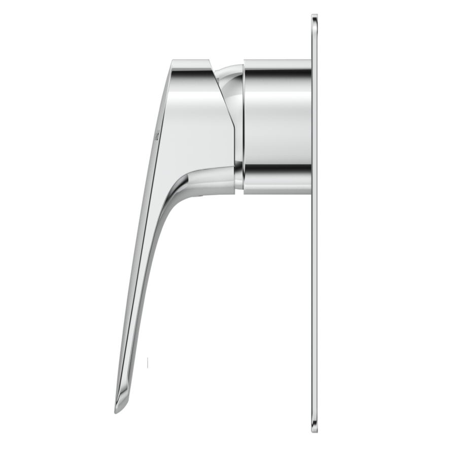 Kaza Shower Mixer - Square Plate - Trim Kit