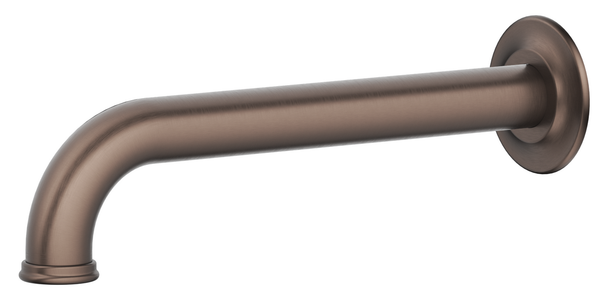 Mica Heritage Bath Spout - 160/220/250mm - Dusk Bronze