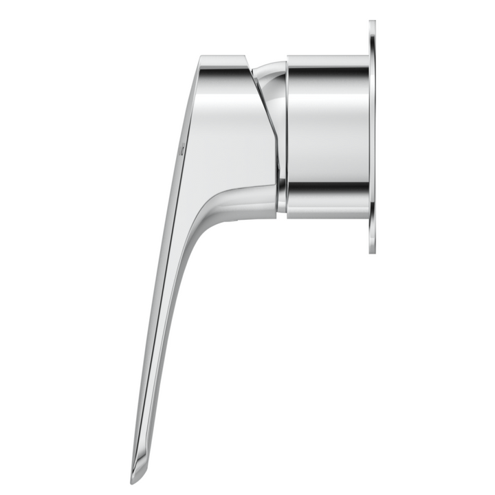 Kaza Shower Mixer - Round Plate - Trim Kit