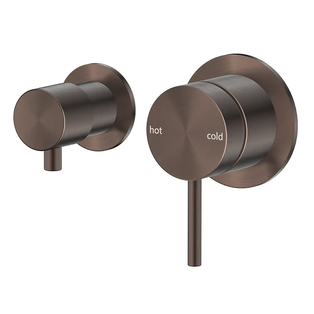 Mica Shower Mixer Diverter - Sideways - TRIM KIT ONLY