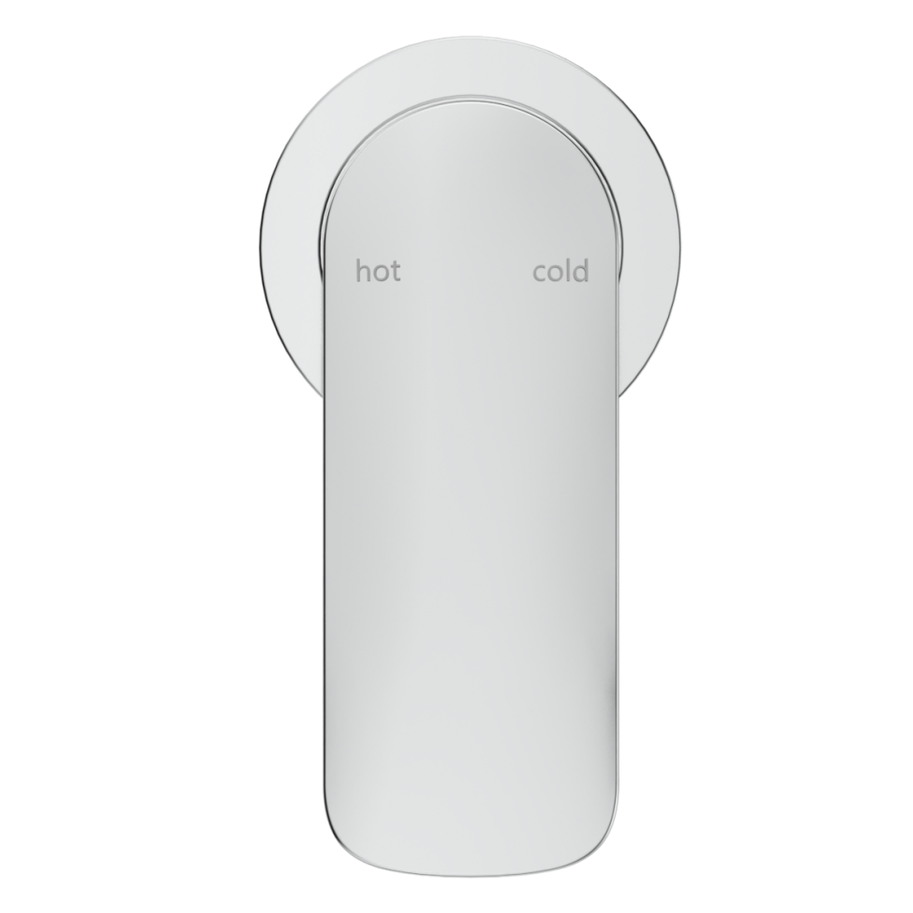 Kaza Shower Mixer - Round Plate - Trim Kit