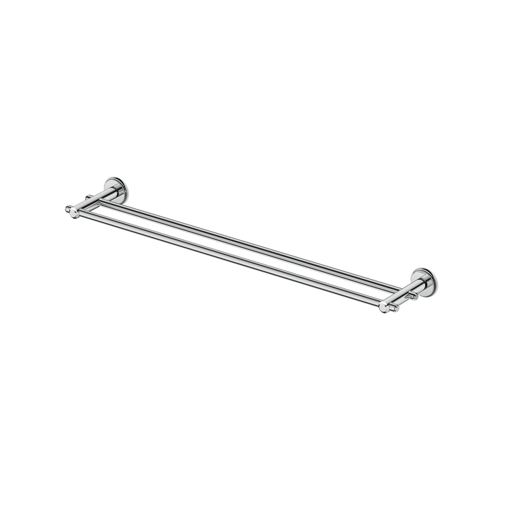 Mica Heritage Double Towel Rail - 800mm - Chrome