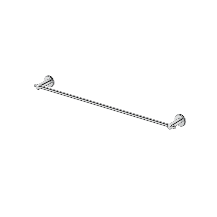 Mica Heritage Single Towel Rail - 800mm - Chrome