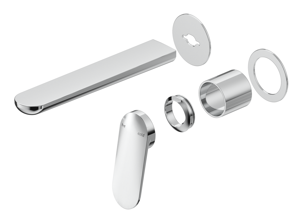 Bella Vista Lantra Wall-Spout Combo - 2P - Trim Kit Only - Chrome