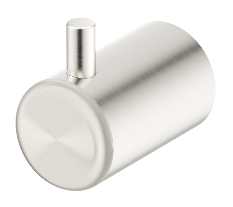 Mica Care Wall Hook - Brushed Nickel - view 3