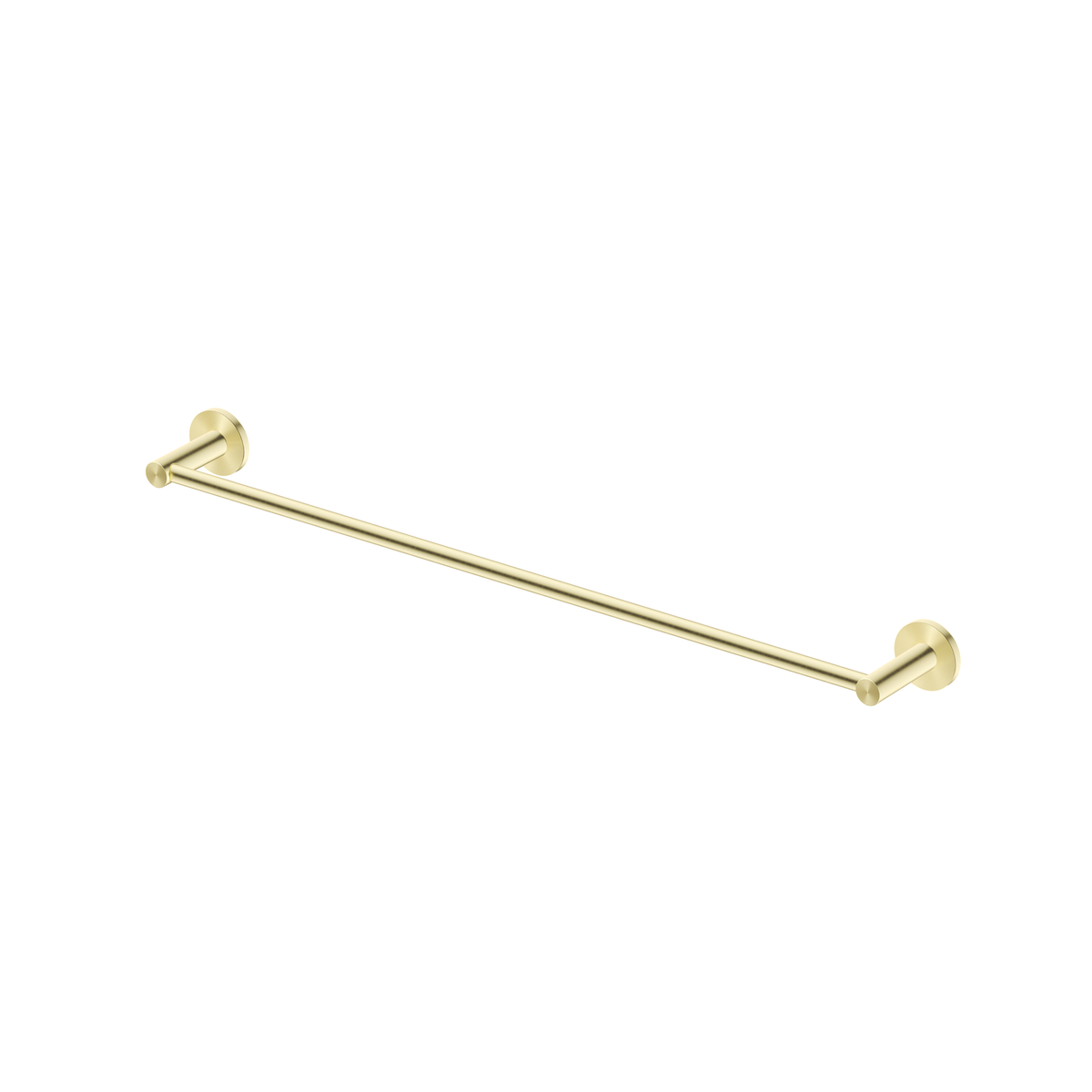 Mica Single Towel Rail - 800mm - French Gold