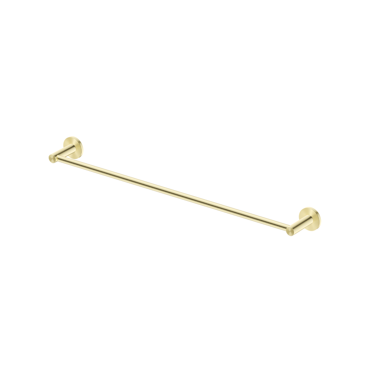 Mica Single Towel Rail - 800mm - French Gold