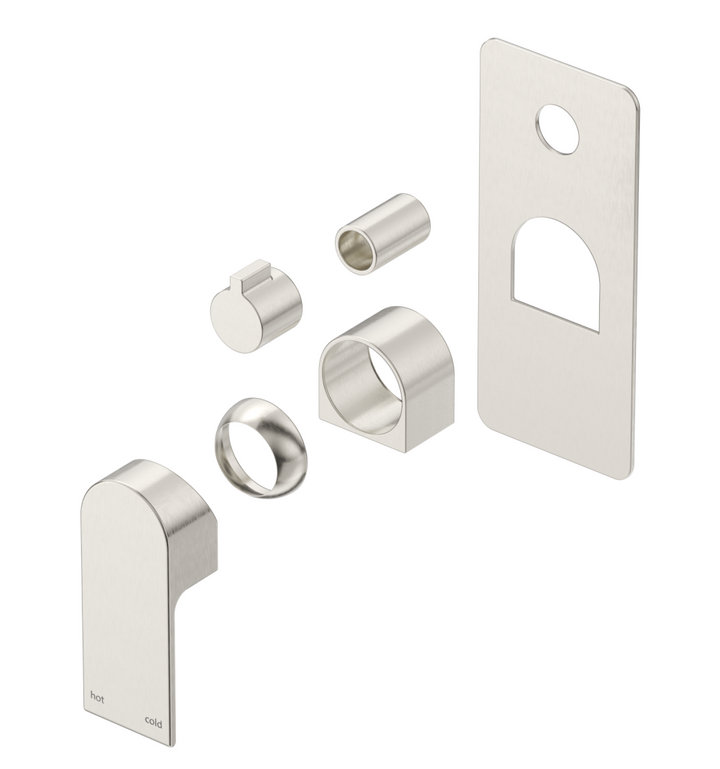 Beki Shower Mixer - Square Plate - Trim Kit