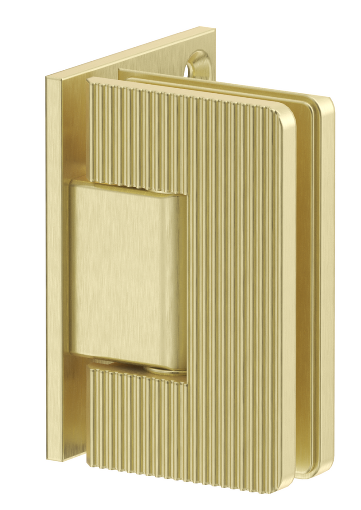 Shower Screen Hinge - Fluted - Glass To Wall - FG