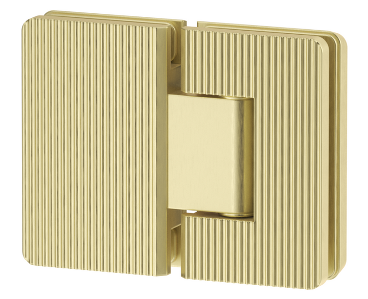 Shower Screen Hinge - Fluted - Glass To Glass - FG