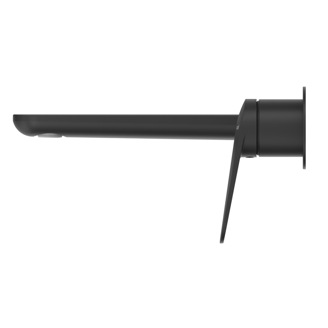 Bella Vista Lantra Wall-Spout Combo - 2P - Trim Kit Only - Black