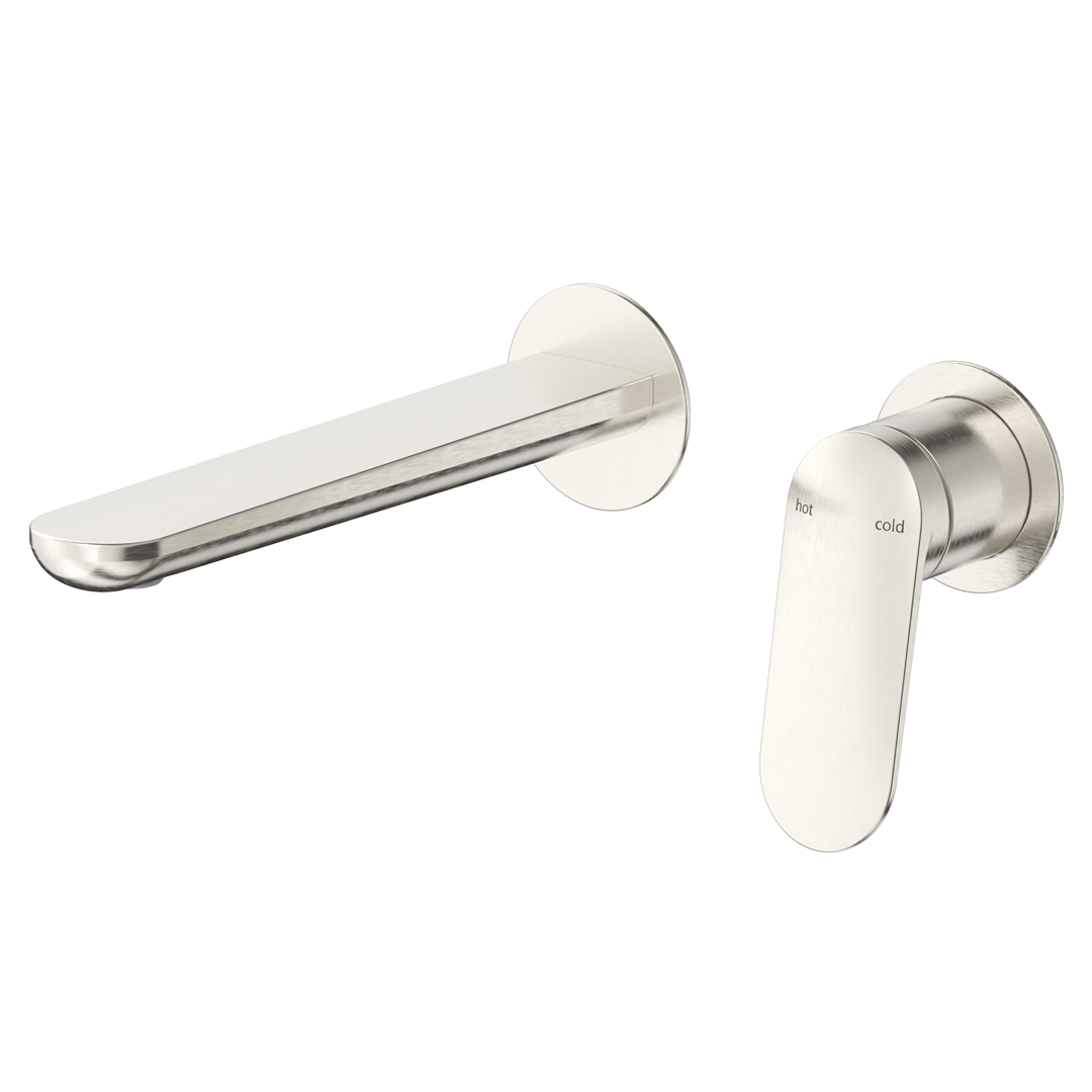 Bella Vista Lantra Wall-Spout Combo - 2P - Trim Kit Only - Brushed Nickel