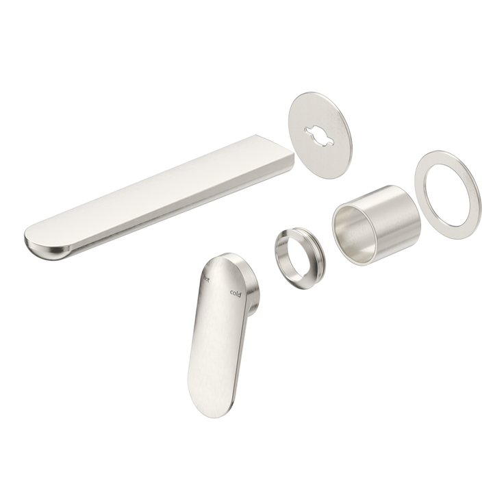 Bella Vista Lantra Wall-Spout Combo - 2P - Trim Kit Only - Brushed Nickel