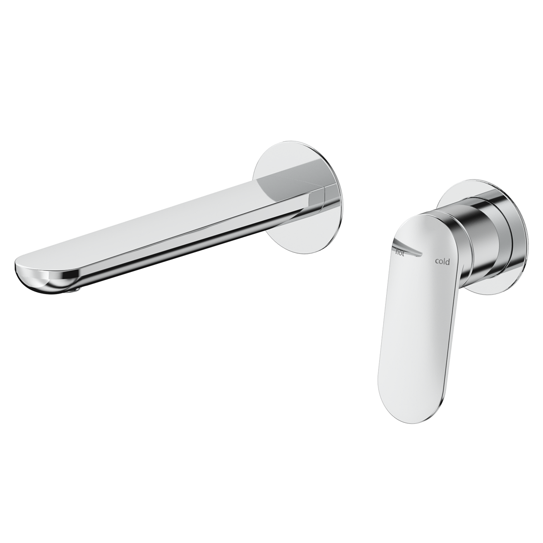 Bella Vista Lantra Wall-Spout Combo - 2P - Trim Kit Only - Chrome