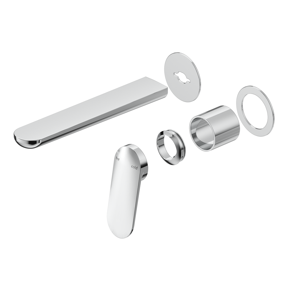 Bella Vista Lantra Wall-Spout Combo - 2P - Trim Kit Only - Chrome