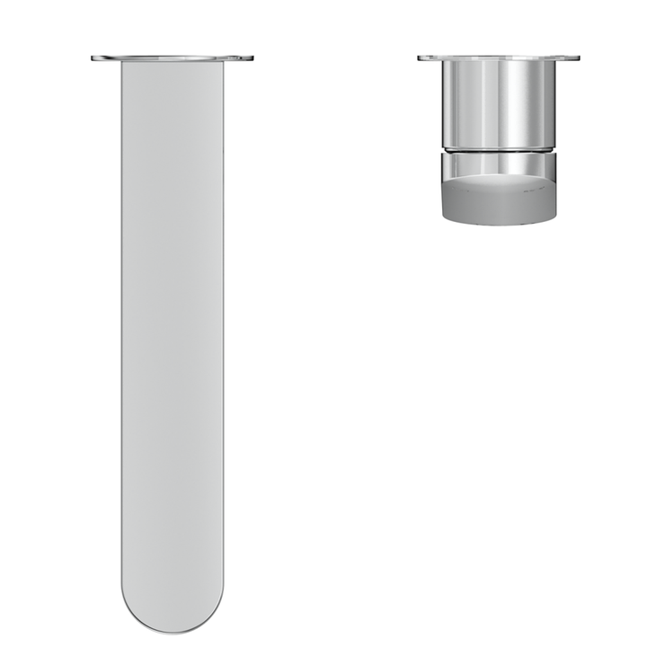 Bella Vista Lantra Wall-Spout Combo - 2P - Trim Kit Only - Chrome