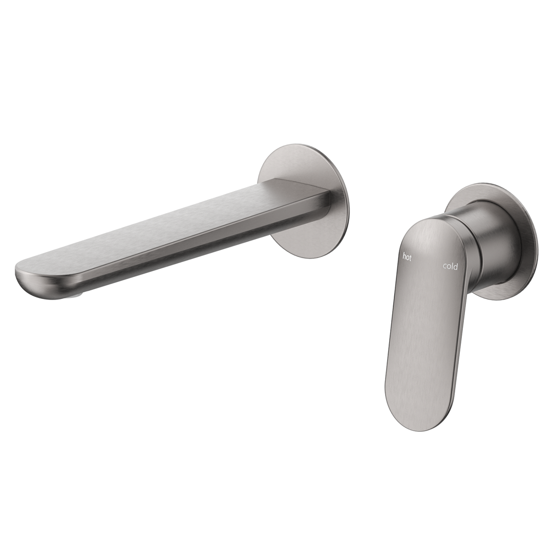 Bella Vista Lantra Wall-Spout Combo - 2P - Trim Kit Only - Gunmetal