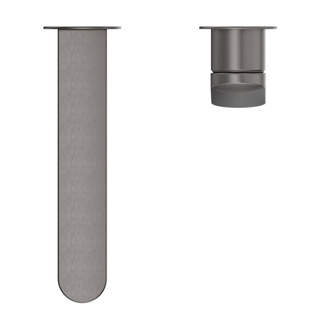 Bella Vista Lantra Wall-Spout Combo - 2P - Trim Kit Only - Gunmetal