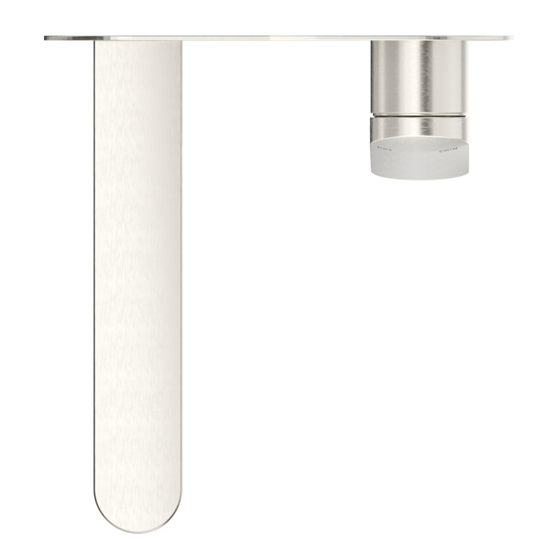 Bella Vista Lantra Wall-Spout Combo - 1P - Trim Kit Only - Brushed Nickel