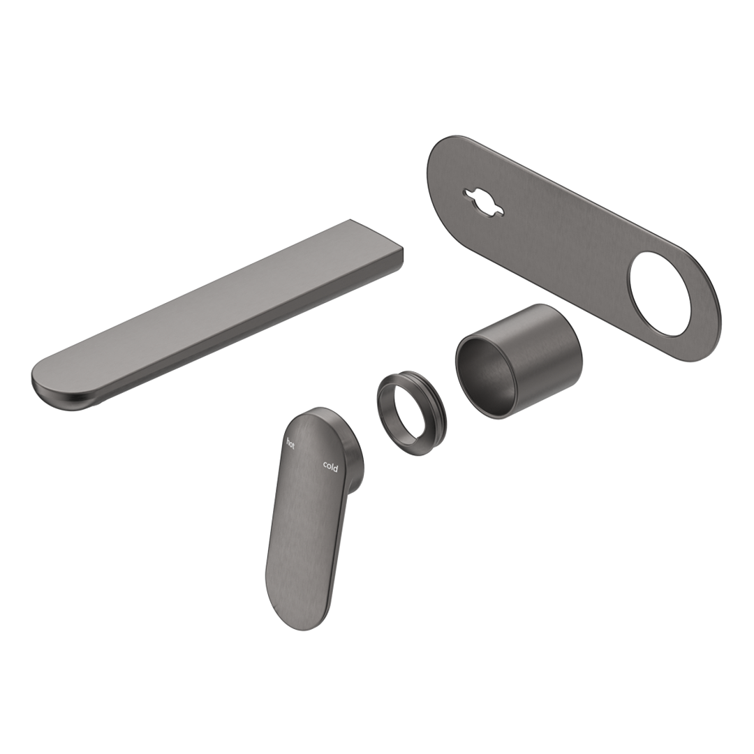 Bella Vista Lantra Wall-Spout Combo - 1P - Trim Kit Only - Gunmetal