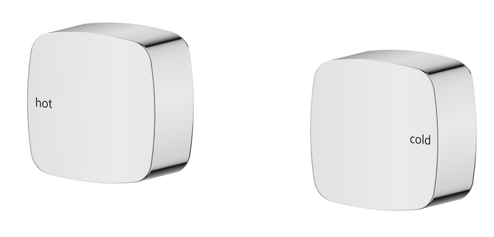 Beki Wall Top Assembly - TRIM KIT ONLY - Chrome