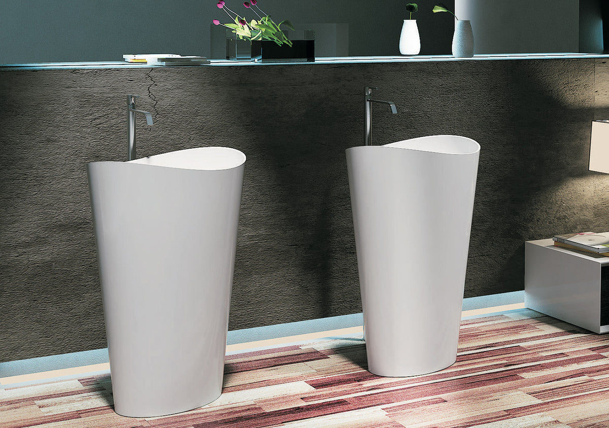 Wave above counter basin — product view