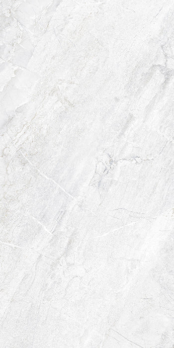 Agathos White Porcelain Tile tile face, 1200 x 600 mm