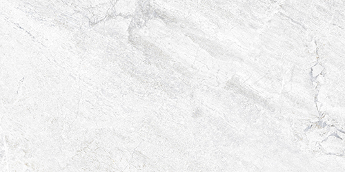 Agathos White Porcelain Tile tile face, 600 x 300 mm