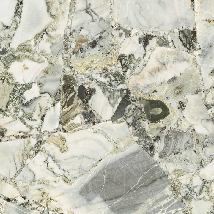 Wonderland White Beauty Porcelain Tile tile face, 1200 x 1200 mm