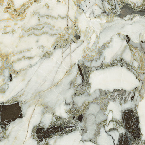 Wonderland White Beauty Porcelain Tile tile face, 600 x 600 mm