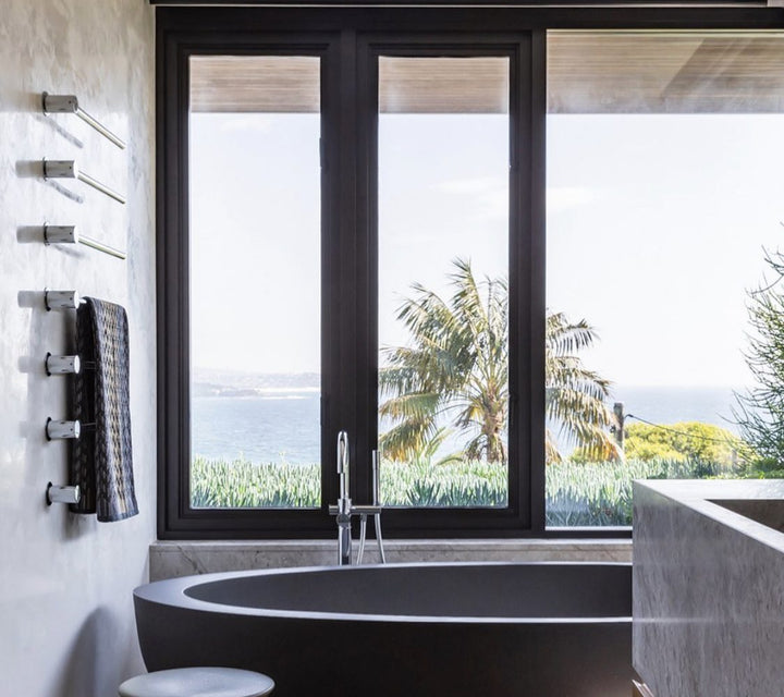 Whitney freestanding bath — bathroom lifestyle